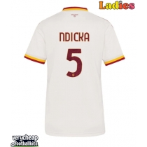 AS Roma Evan Ndicka #5 Replica Away Shirt Ladies 2026-27 Short Sleeve